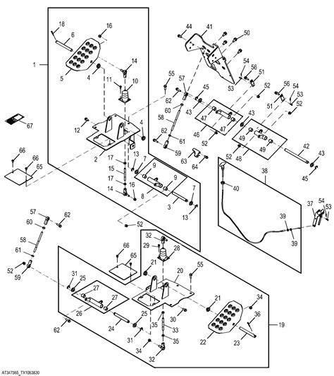 foot pedals on my skid steer keep locking up|john deere 328 pedal stuck.